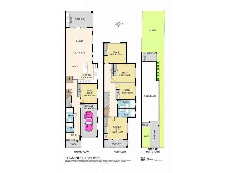 14 Joseph Street, Rydalmere NSW 2116 Floorplan