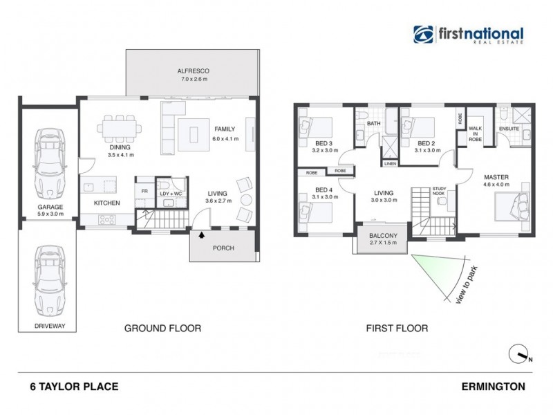 6 Taylor Place, Ermington NSW 2115 Floorplan