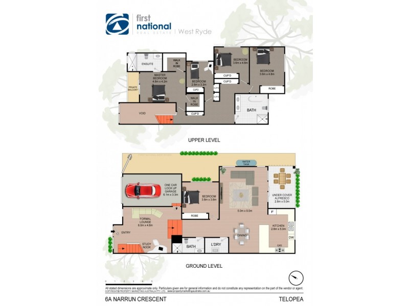 6A Narrun Crescent, Telopea NSW 2117 Floorplan