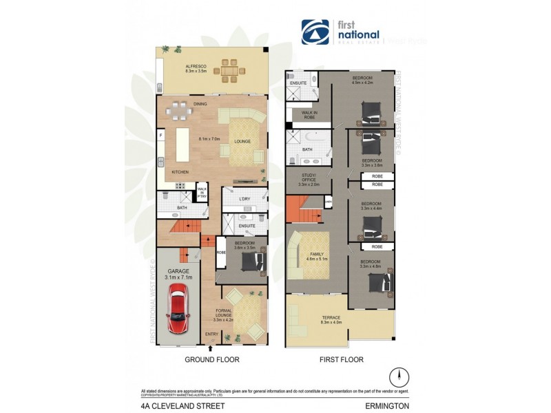 4A Cleveland Street, Ermington NSW 2115 Floorplan