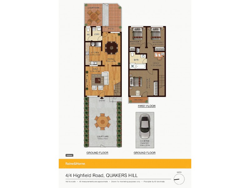 4/4 Highfield Road, Quakers Hill NSW 2763 Floorplan
