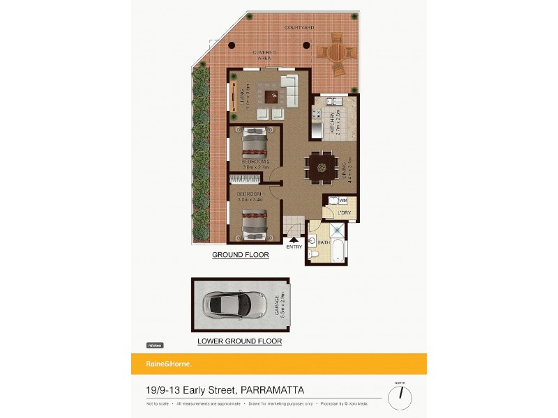 19/9- 13 Early Street, Parramatta NSW 2150 Floorplan