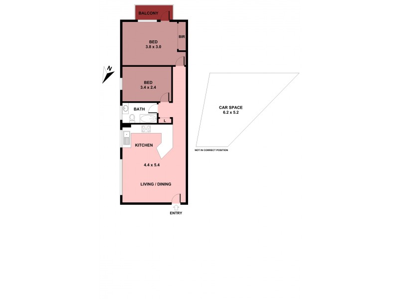 5/24 Bellevue Street, North Parramatta NSW 2151 Floorplan