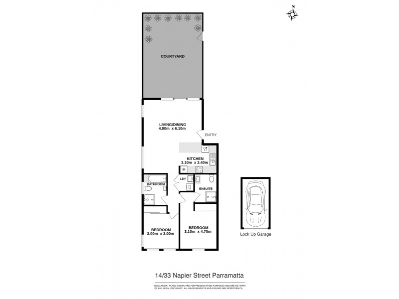14/23-33 Napier Street, Parramatta NSW 2150 Floorplan