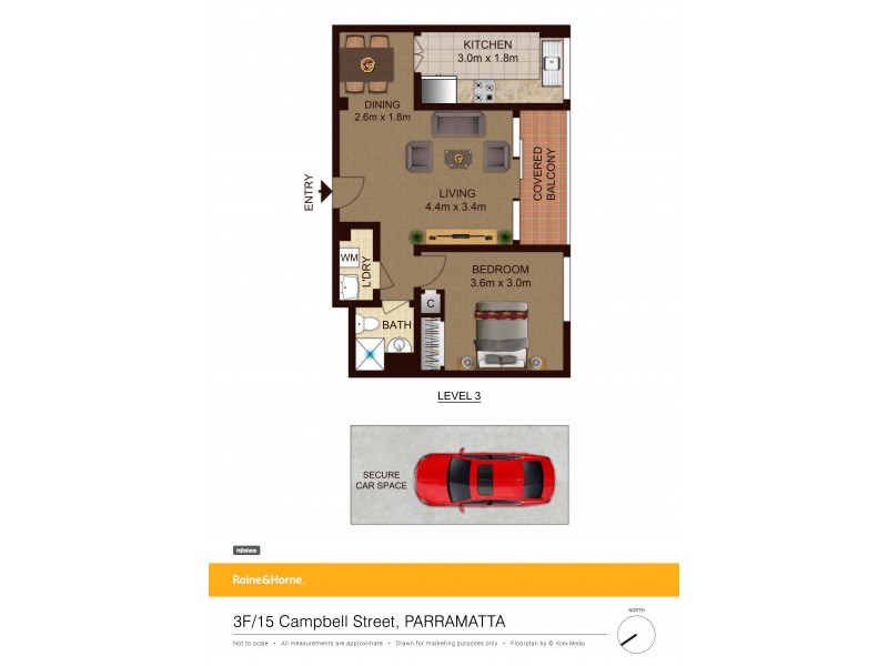 3F/15 Campbell Street, Parramatta NSW 2150