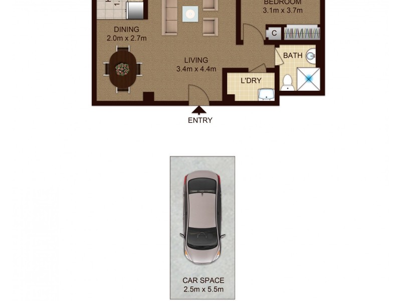 2K/15 Campbell Street, Parramatta NSW 2150