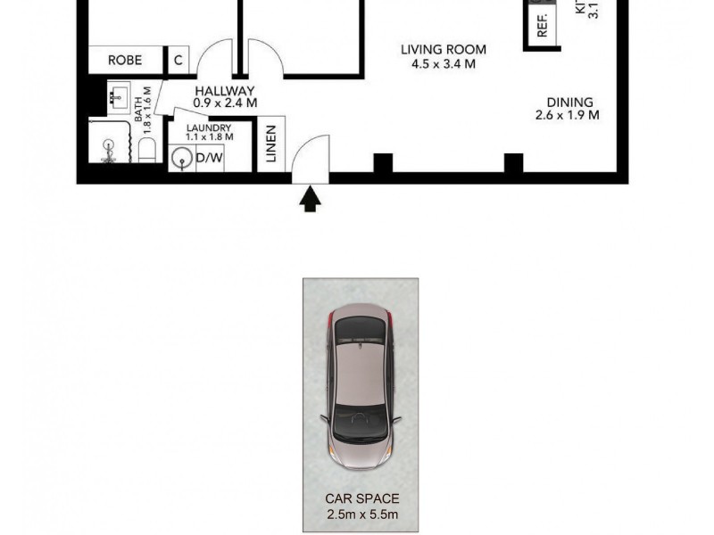 1M/15 Campbell Street, Parramatta NSW 2150