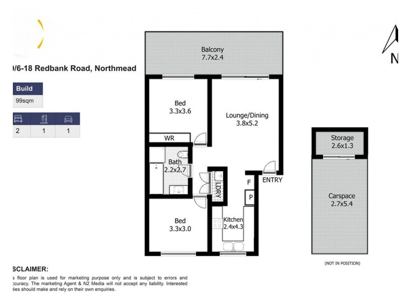 59/6-18 Redbank Road, Northmead NSW 2152