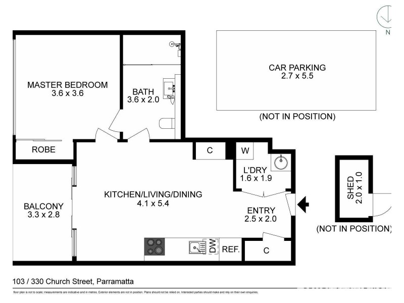 2103/330 Church Street, Parramatta NSW 2150