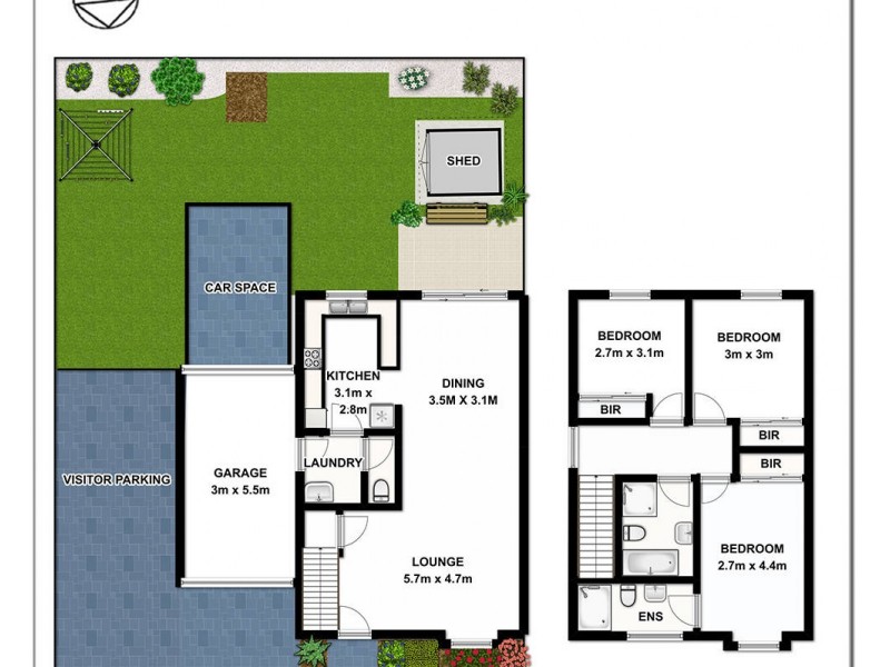 8/31-33 Tungarra Road, Girraween NSW 2145 Floorplan