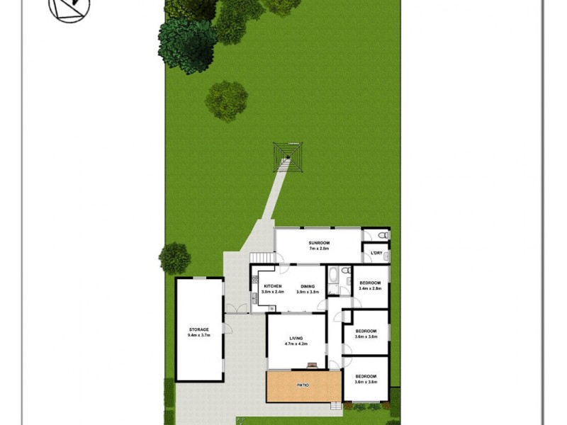 61 Lavinia Street, Seven Hills NSW 2147 Floorplan