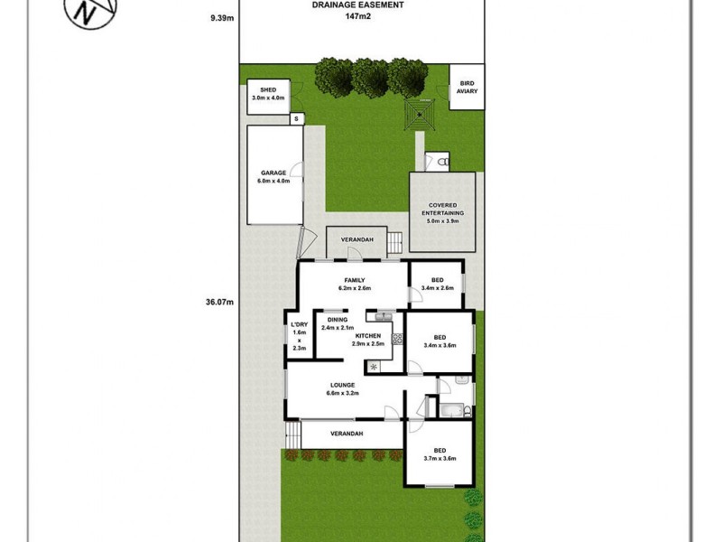 12 Macklin Street, Pendle Hill NSW 2145 Floorplan