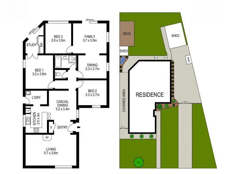 27 Mellfell Road, Cranebrook NSW 2749 Floorplan