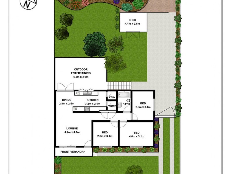 26 Bogalara Road, Old Toongabbie NSW 2146 Floorplan