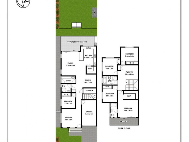 48a Scott Street, Toongabbie NSW 2146 Floorplan