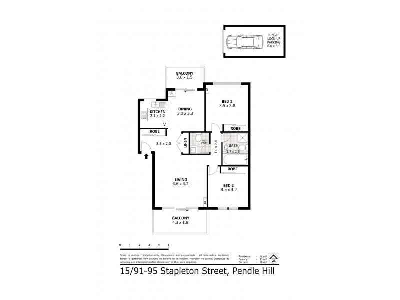 15/91-95 Stapleton St, Pendle Hill NSW 2145 Floorplan