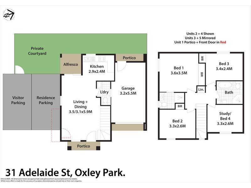 4/31 Adelaide St, Oxley Park NSW 2760 Floorplan