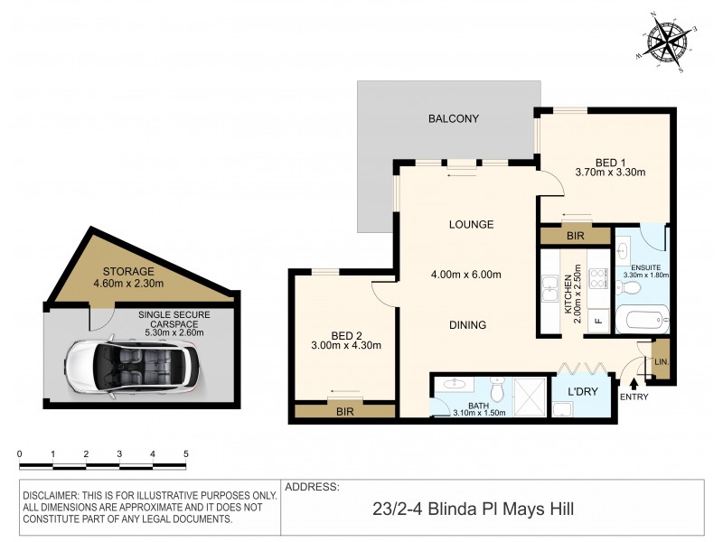 23/2-4 Belinda Place, Mays Hill NSW 2145 Floorplan