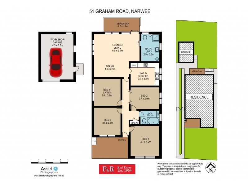 51 & 53 Graham Road, Narwee NSW 2209 Floorplan