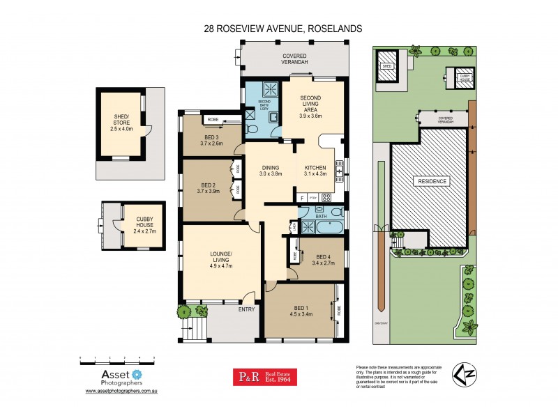 28 Roseview Avenue, Roselands NSW 2196 Floorplan