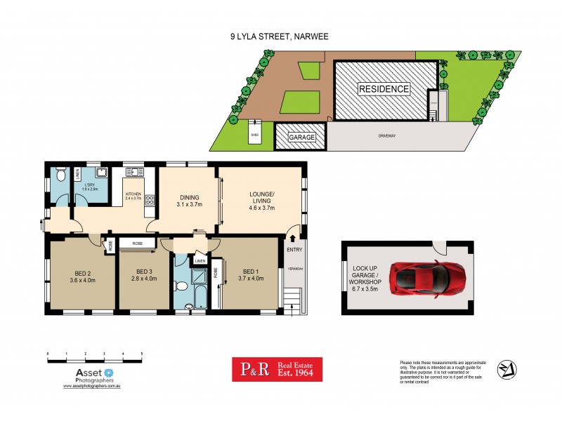 9 Lyla Street, Narwee NSW 2209 Floorplan