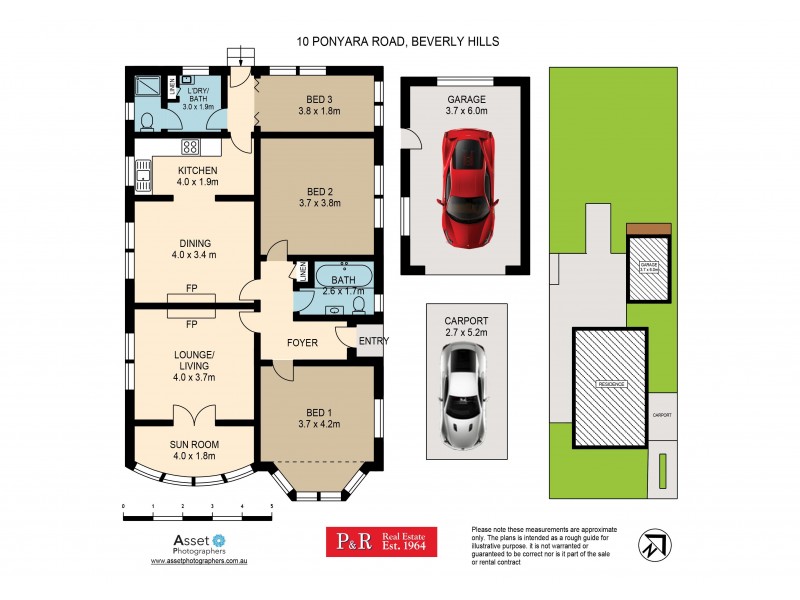 10 Ponyara Road, Beverly Hills NSW 2209 Floorplan