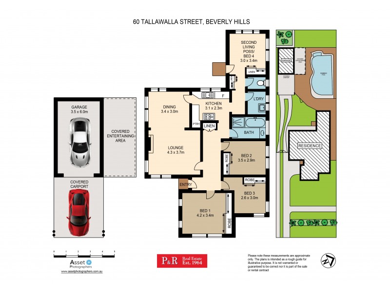 60 Tallawalla Street, Beverly Hills NSW 2209 Floorplan