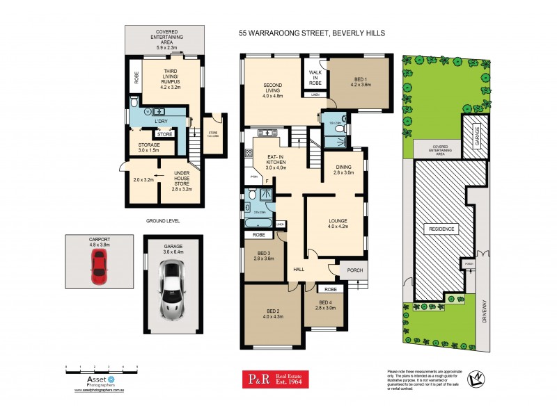 55 Warraroong Street, Beverly Hills NSW 2209 Floorplan