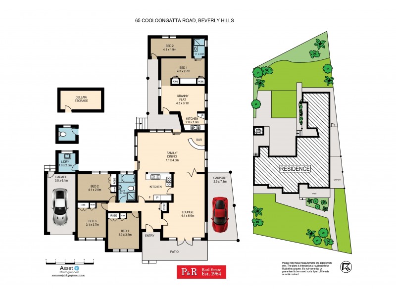 65 Cooloongatta Road, Beverly Hills NSW 2209 Floorplan