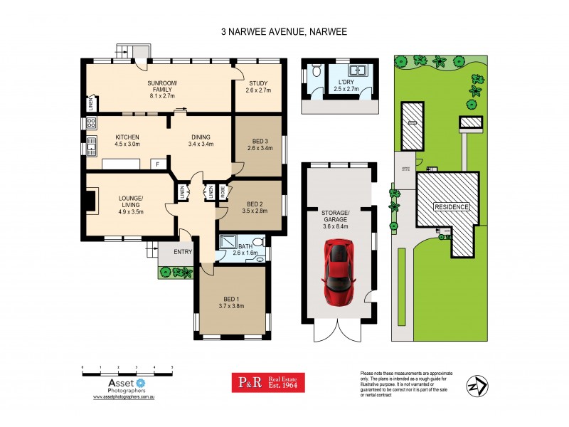 3 Narwee Avenue, Narwee NSW 2209 Floorplan