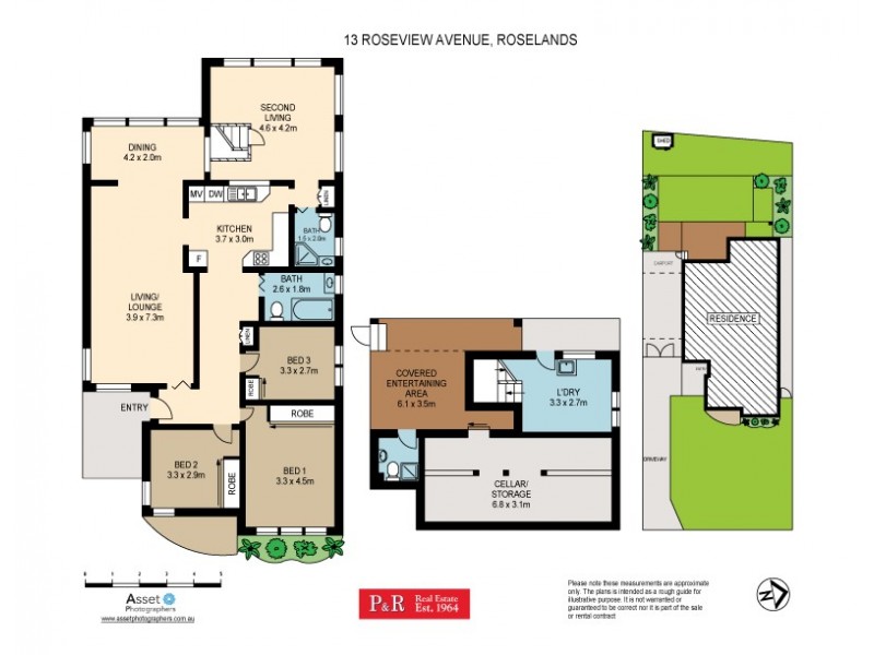 13 Roseview Avenue, Roselands NSW 2196 Floorplan