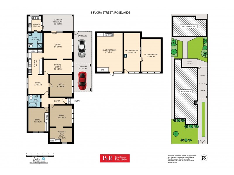 8 Flora Street, Roselands NSW 2196 Floorplan