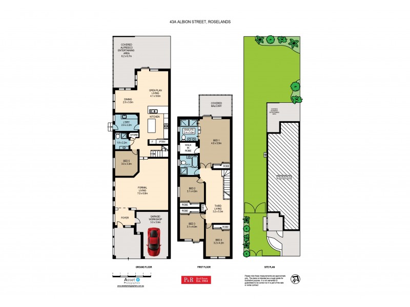 43A Albion Street, Roselands NSW 2196 Floorplan
