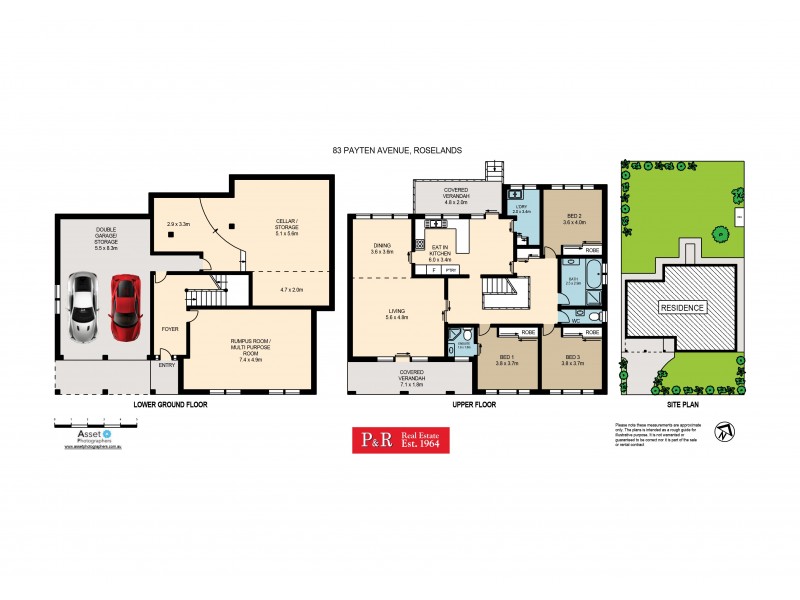 83 Payten Avenue, Roselands NSW 2196 Floorplan
