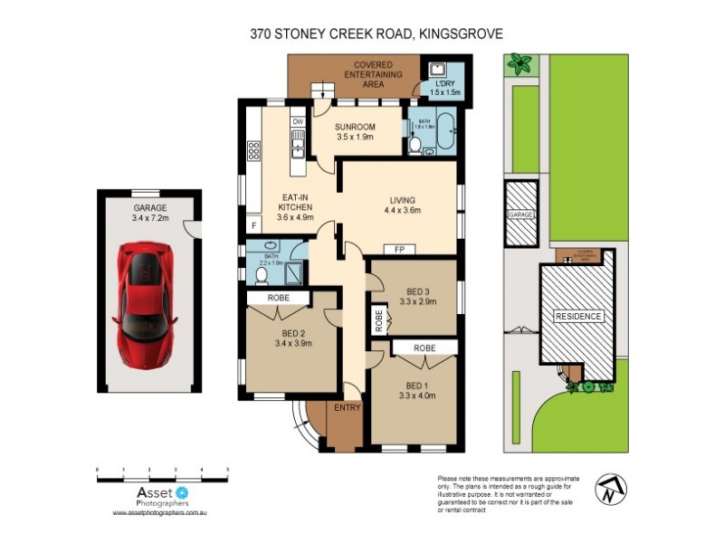 370 Stoney Creek Road, Kingsgrove NSW 2208 Floorplan