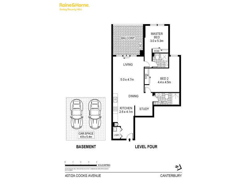 2A Cooks Avenue, Canterbury NSW 2193 Floorplan