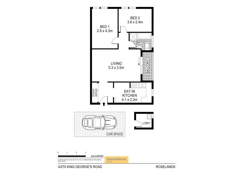 4/270-272 King Georges Road, Roselands NSW 2196 Floorplan