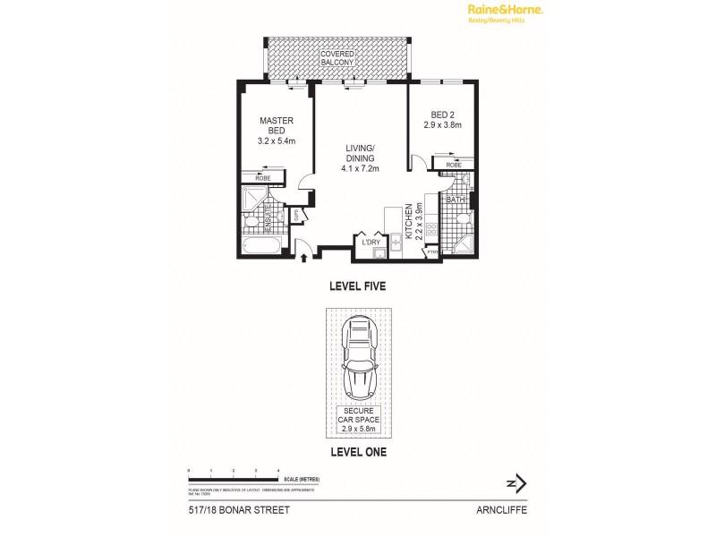 517/18 Bonar Street, Arncliffe NSW 2205 Floorplan