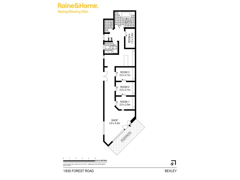 1/635 Forest Road, Bexley NSW 2207 Floorplan