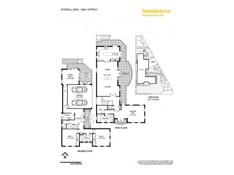1 Algernon Street, Oatley NSW 2223 Floorplan