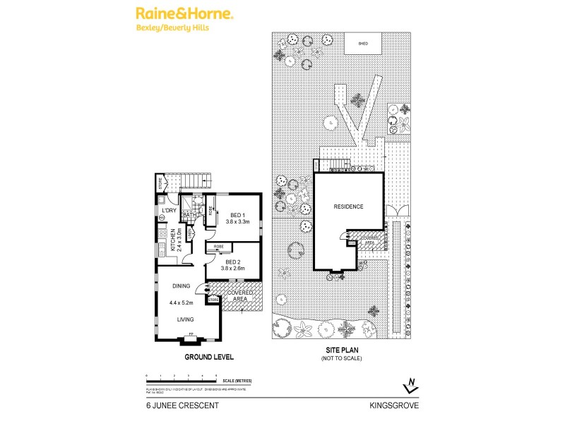 6 Junee Crescent, Kingsgrove NSW 2208 Floorplan