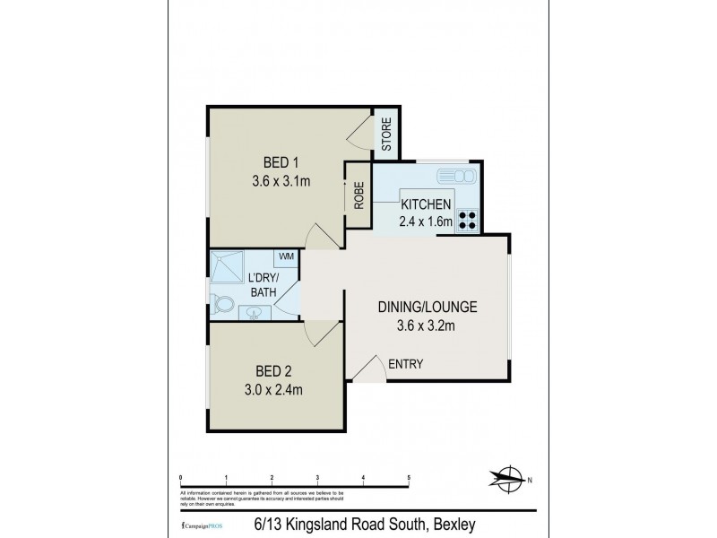6/13 Kingsland Road, Bexley NSW 2207