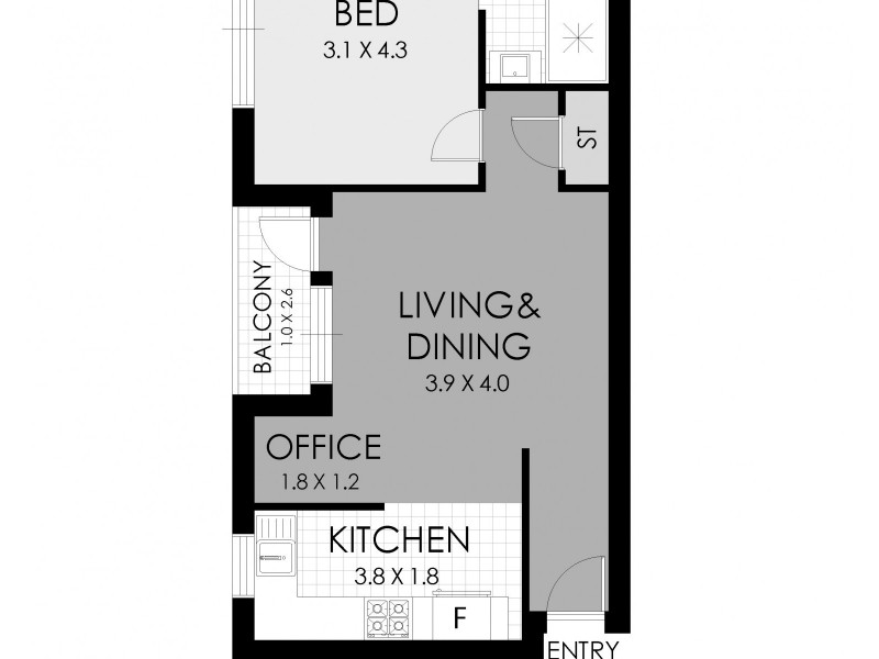 1/123 King Georges Road, Wiley Park NSW 2195 Floorplan
