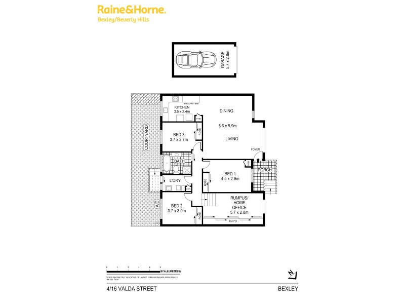 4/16 Valda Street, Bexley NSW 2207 Floorplan
