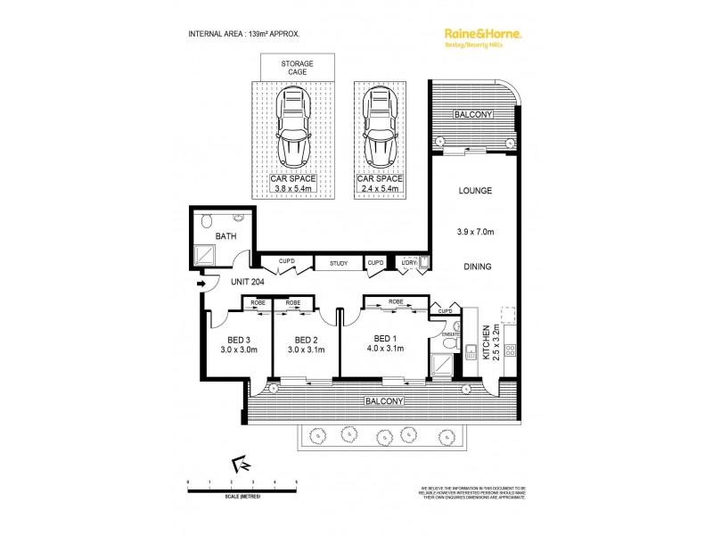 204/1-3 Harrow Road, Bexley NSW 2207 Floorplan