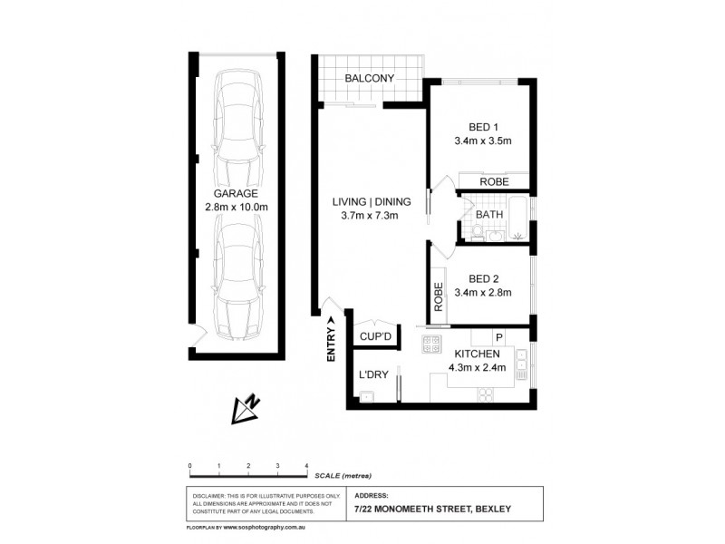 7/22 Monomeeth Street, Bexley NSW 2207 Floorplan