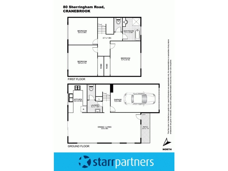 80 Sherringham Road, Cranebrook NSW 2749 Floorplan