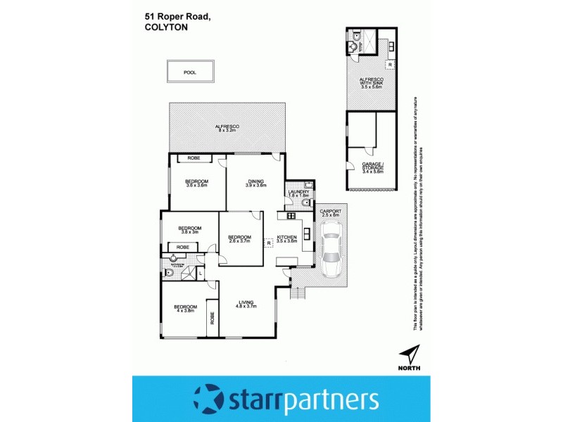 51 Roper Road, Colyton NSW 2760 Floorplan