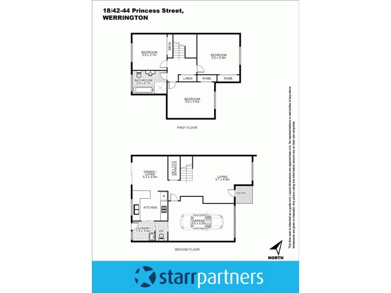 18/42-44 Princess Street, Werrington NSW 2747 Floorplan
