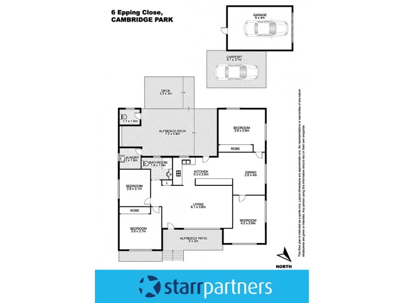 6 Epping Close, Cambridge Park NSW 2747 Floorplan
